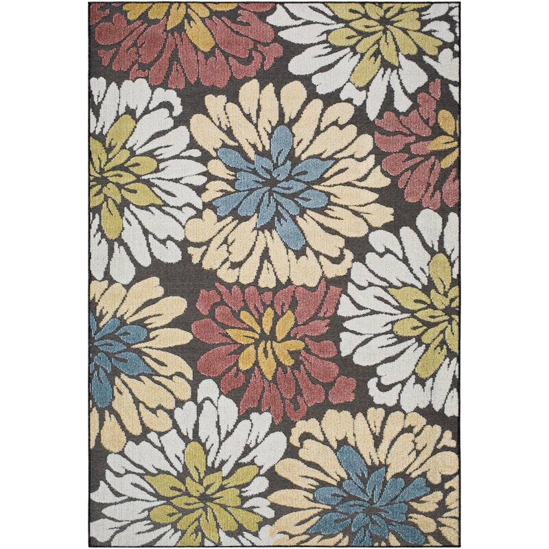 Livabliss Lakeside Tropical Outdoor Area Rug