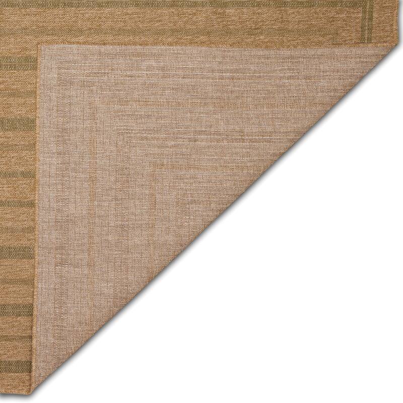 Liora Manne Sahara Multi Border Indoor/Outdoor Rug
