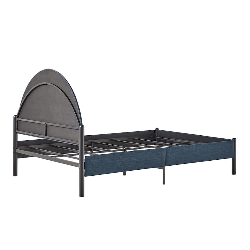 Middlebrook Designs Modern Arch Headboard Queen Bedframe