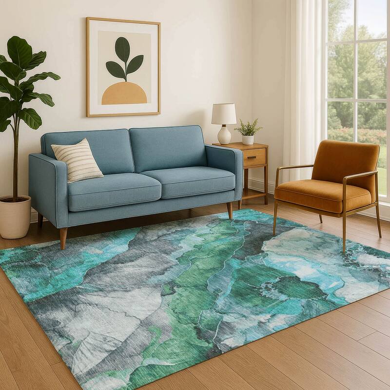 Premium Washable Super Soft Modern Chic Mayfield Rug