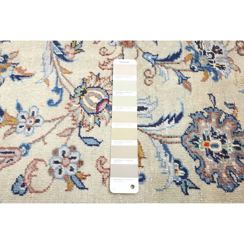 ECARPETGALLERY Hand-knotted Antalya Vintage Sage Wool Rug - 9'11 x 13'1