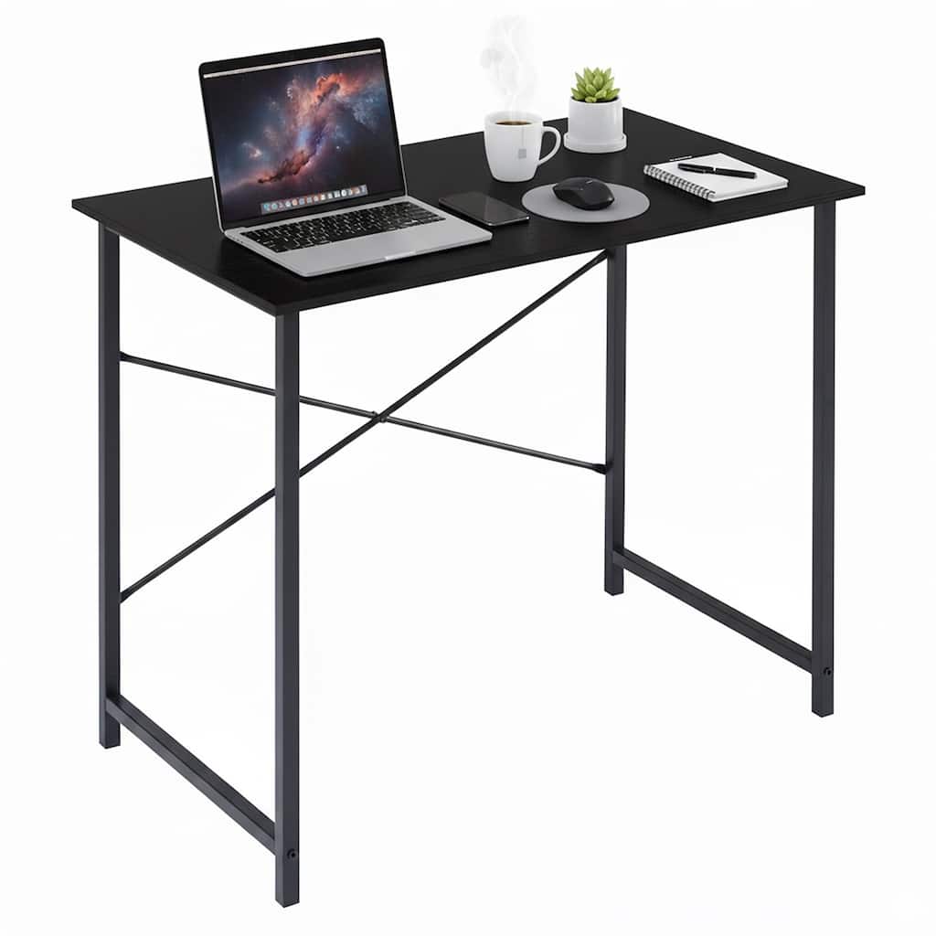 Computer Office Desk 31 Inch Kids Student Study Writing Work, Modern Simple Home Bedroom PC Table
