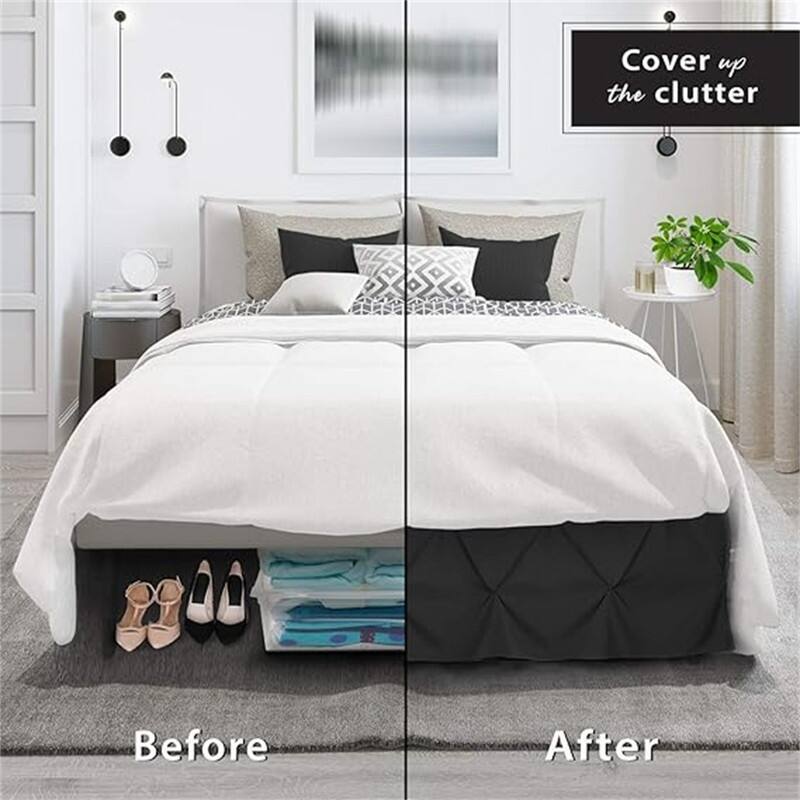 Pinch Pleat Bed Skirt