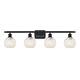 Option Matte Black / White Mouchette