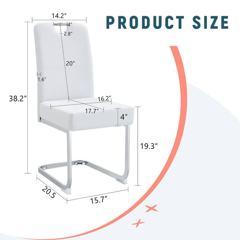 4Pcs Thickened Dining Chairs For Minimalist and Modern Home Styles
