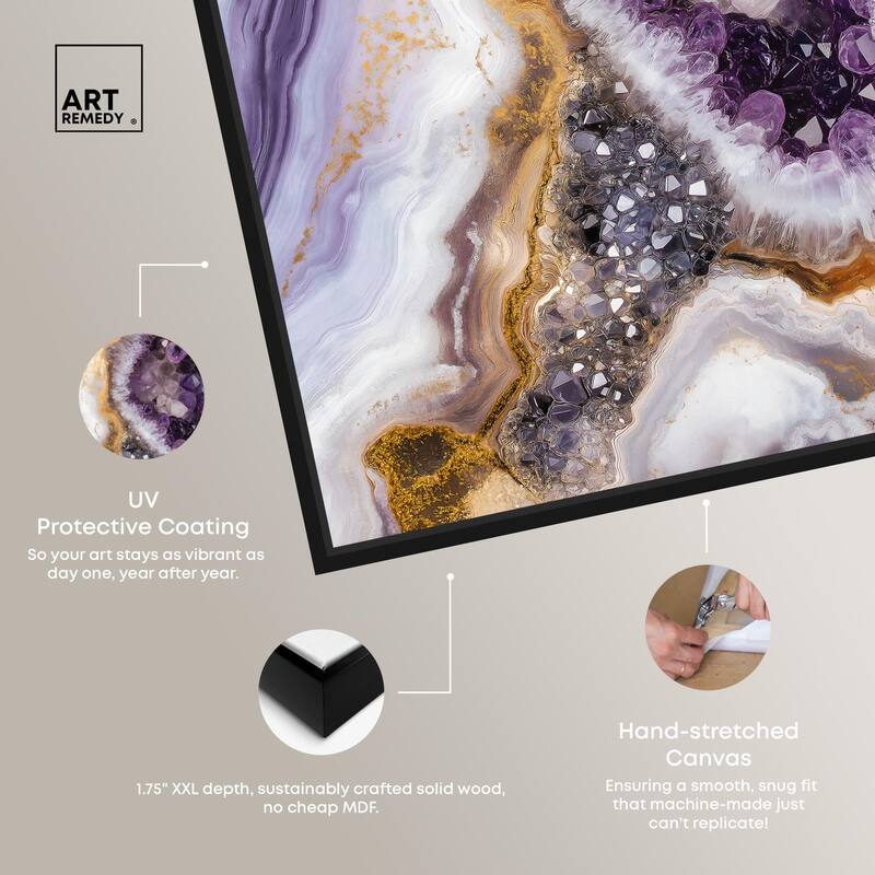 Amethystine Dream II Canvas by Art Remedy