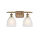 Option Brushed Brass / White