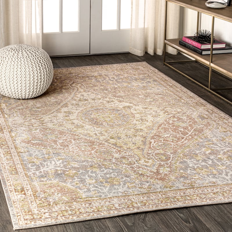JONATHAN Y Portmany Modern Boho Vintage Medallion Area Rug