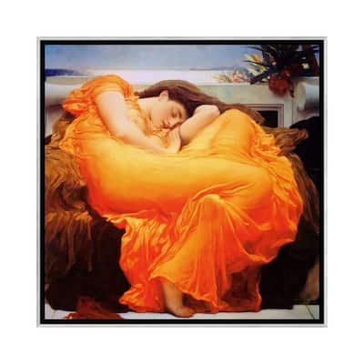 iCanvas "Flaming June" by Frederic Leighton Framed