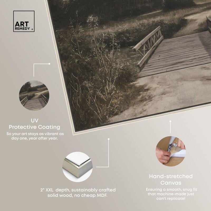 Bridge to Beyond Canvas by Art Remedy