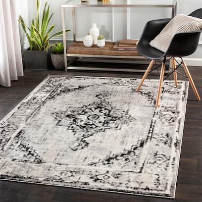 Artistic Weavers Pansie Distressed Medallion Area Rug