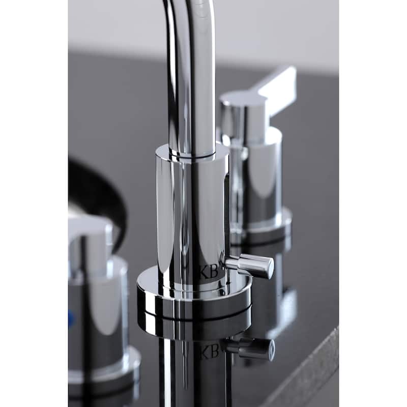 Kingston Brass NuvoFusion 8 in. Widespread Bathroom Faucet