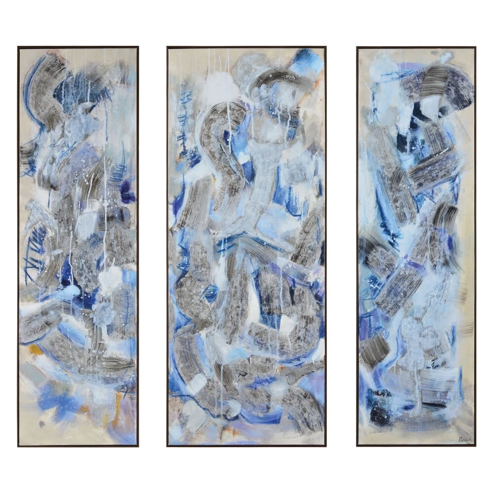 Shop Ren Wil Ol1685 Oracle 62 X 26 Abstract Painting On Canvas