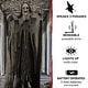 preview thumbnail 4 of 6, 6-ft. Hanging Witch, Indoor/Covered Outdoor Halloween Decoration, Multi LED Eyes, Poseable, Wicked Weaver