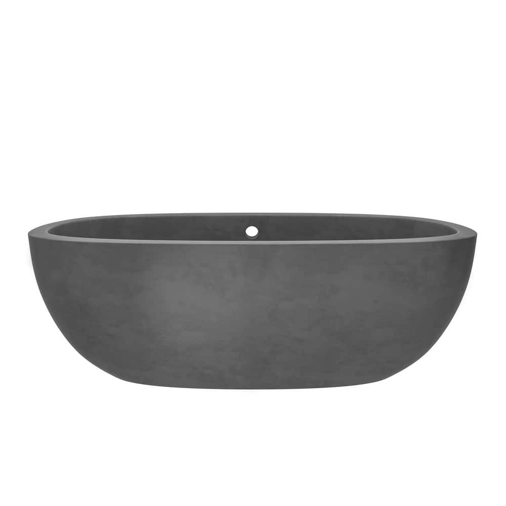 Native Trails Avalon 72" NativeStone Free Standing Bath Tub with