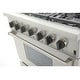 preview thumbnail 17 of 26, KUCHT Professional 36 in. 5.2 cu. ft. Natural Gas Range with Sealed Burners and Convection Oven in Stainless Steel