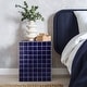 preview thumbnail 17 of 56, Callista Modern Ceramic Tiled Cube Side Table, Square Mosaic Pedestal Accent End Table for Living Room Bedroom - 14 X 14 X 18