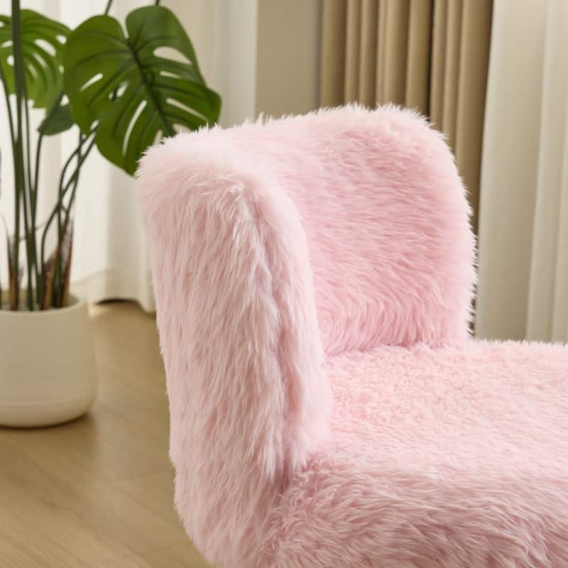 Plush Velvet Swivel Chair Antique Bronze Base With Wheels