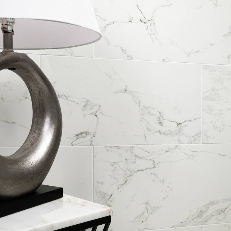 Ackland AKNPTCHI12X24P-PL Chiara - 12" x 24" Porcelain Solid Floor and