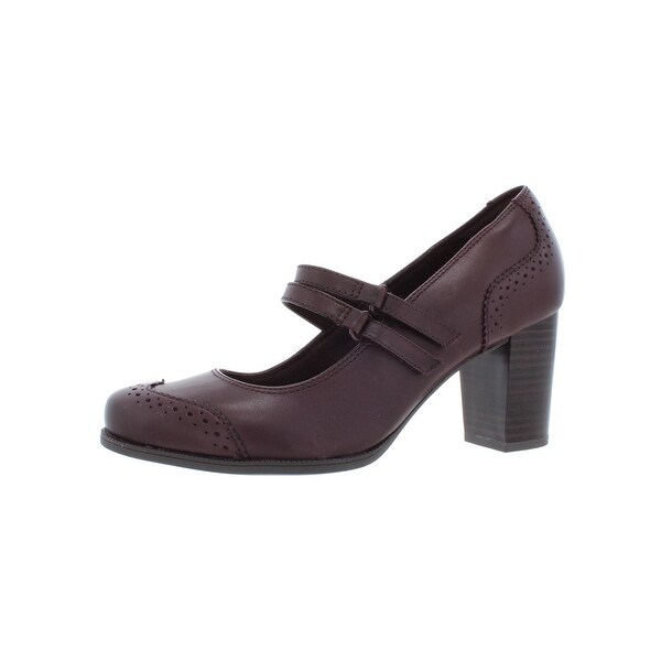 clarks burgundy heels