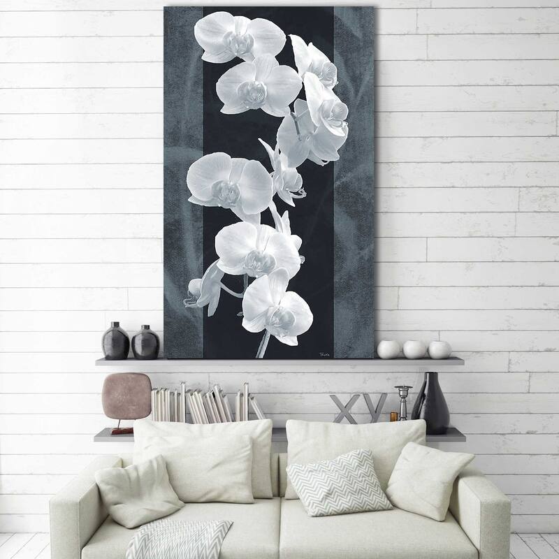"Orchid Opulence I" Print on Canvas