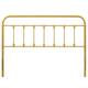 Ellen Classic King Size Gold Metal Headboard - Bed Bath & Beyond - 31579171