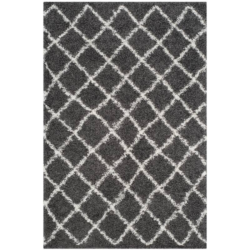 SAFAVIEH Dallas Shag Trellis 1.5-inch Thick Rug
