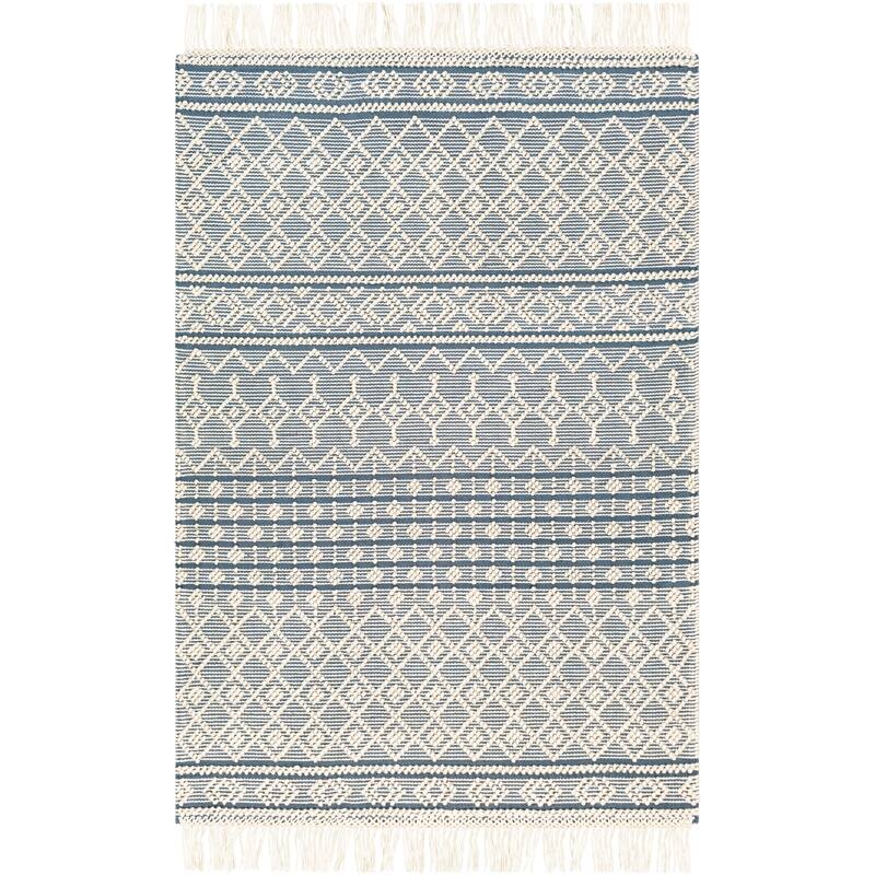 Livabliss Capetian Handmade Modern Farmhouse Wool Area Rug