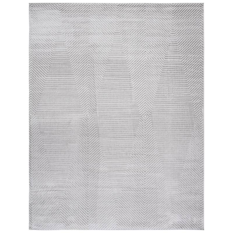 SAFAVIEH Carter Hokuto Modern & Contemporary Rug - 8' x 10' - Grey/Light Grey