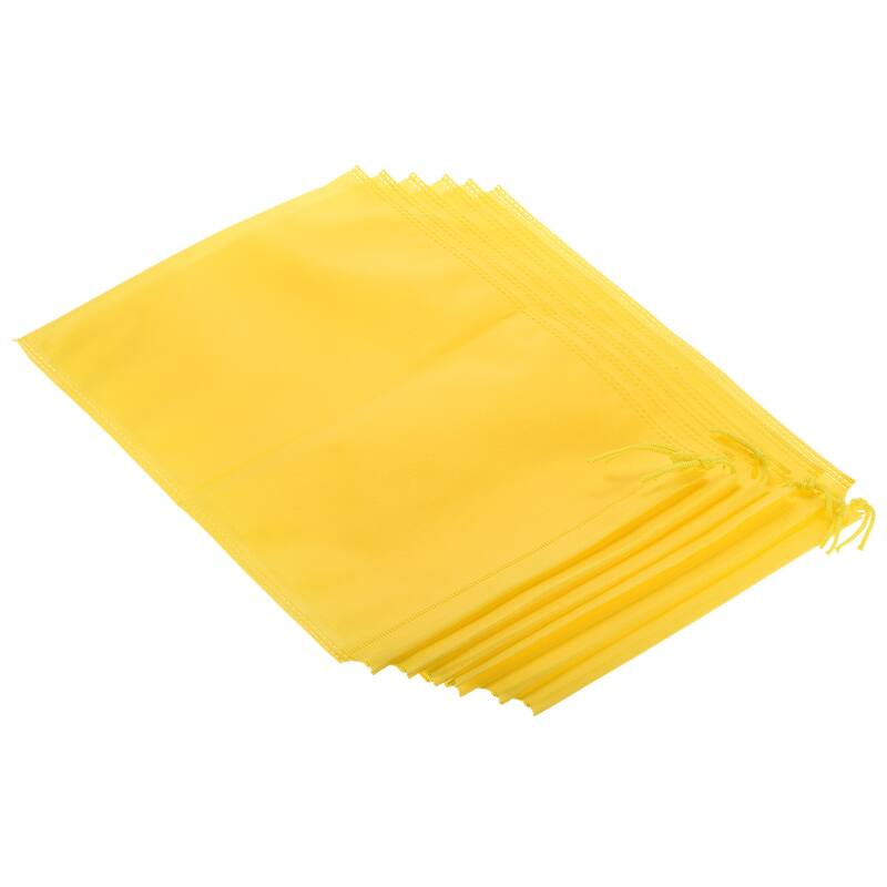 Single Drawstring Storage Bag Fiber Cloth, 6Pcs