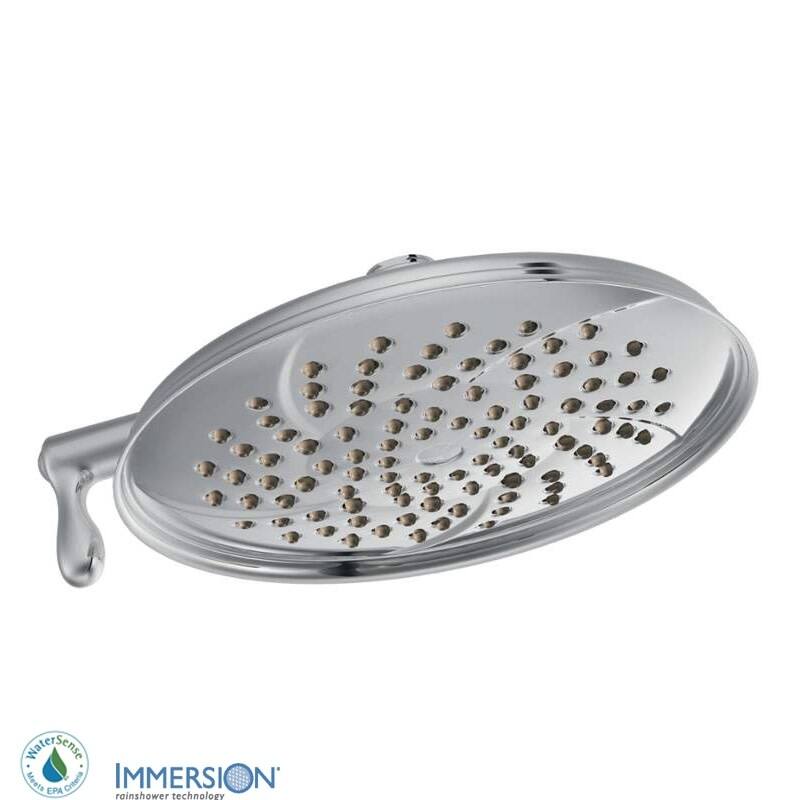 Moen Isabel 9 3/16" Multi Function Rainshower Shower Head