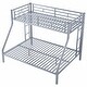 preview thumbnail 36 of 52, Metal Bunk Bed with Ladder and Guardrails