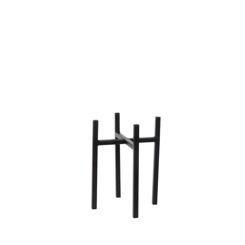Ascot Plant Stand Black 6.5"Dia - A - Black