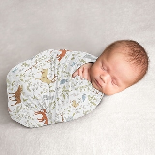 Woodland Animal Toile Collection Boy or Girl Baby Swaddle