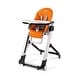 preview thumbnail 2 of 16, Peg Perego Siesta, Grow with baby folding high chair & Recliner Aranica (Orange)