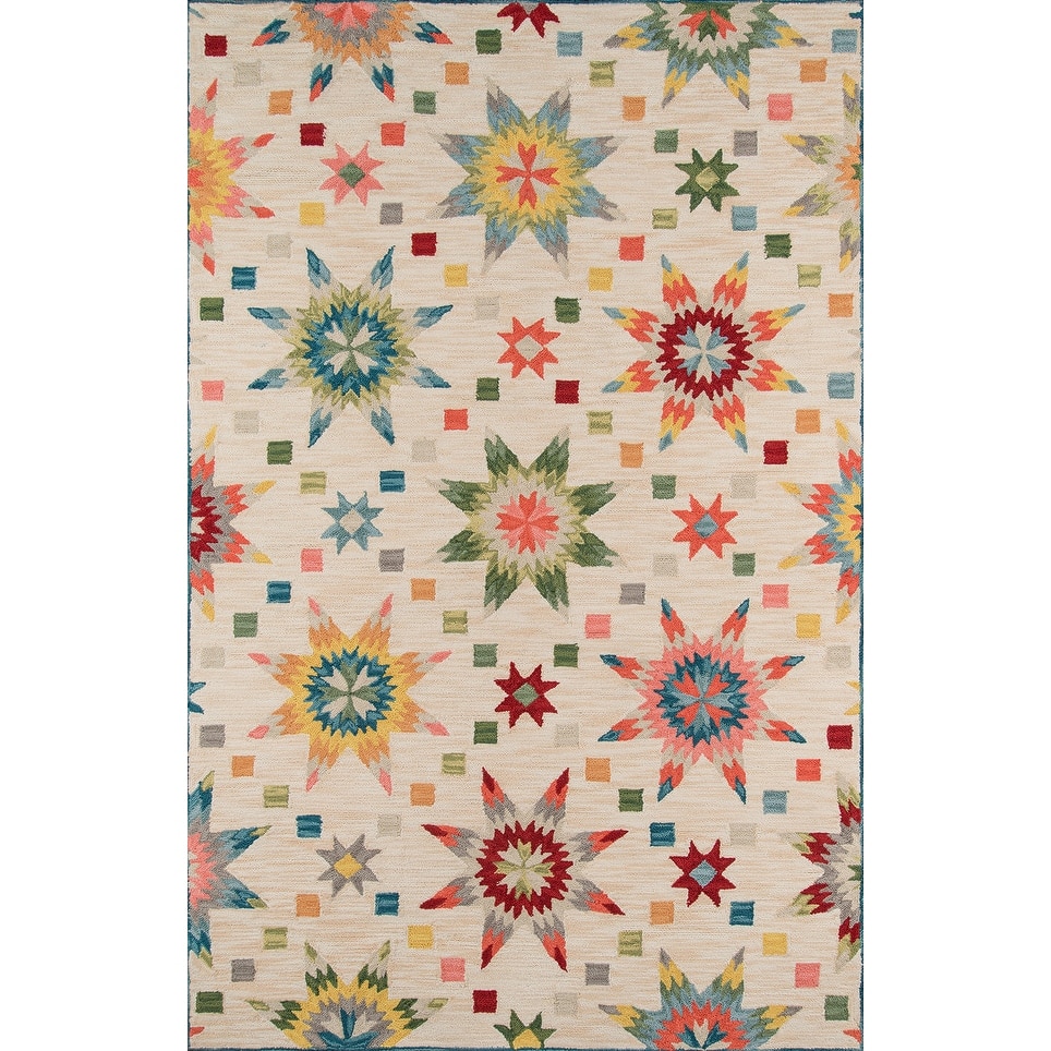 Momeni Summit Hand Hooked Polyester Geometric Area Rug