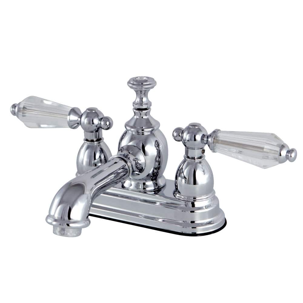 Kingston Brass Wilshire Centerset Bathroom Faucet - Includes Metal