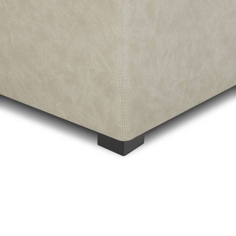 Spruce & Spring Ethan Storage Stool Ottoman