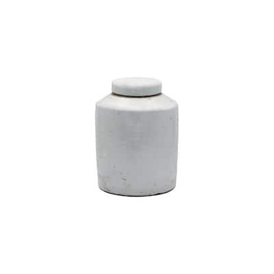 Busan White Porcelain Tea Jars Small