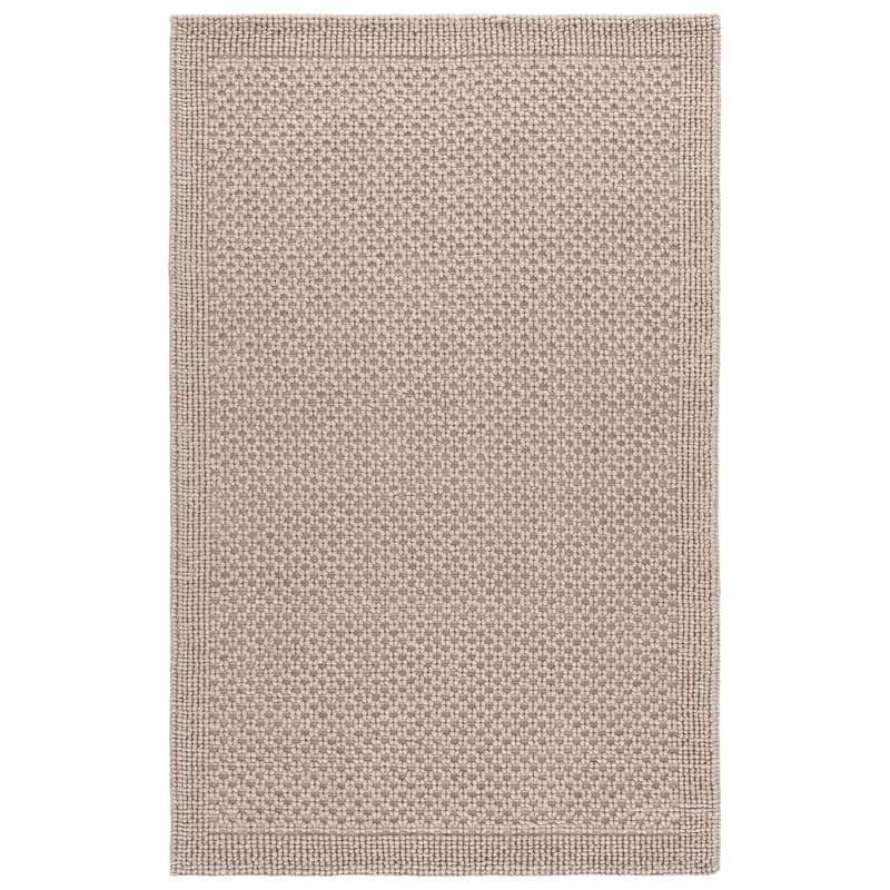 SAFAVIEH Handmade Natura Dorte Casual Wool Rug - 5' x 8' - Beige