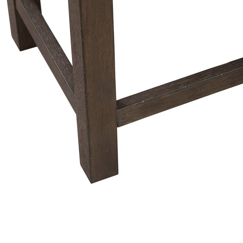 Liberty Furniture Cascade Falls Console Bar Table, Upholstered Console Stools