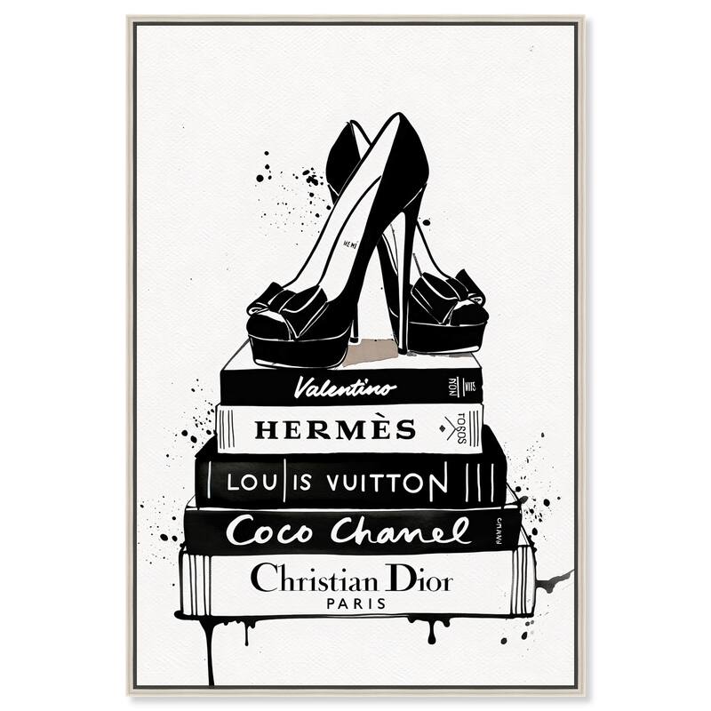 Heel's Blot Beauty Burst Canvas by Art Remedy - Silver - 20" x 30"