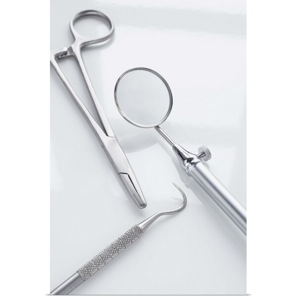 "Dentistry Tools" Poster Print
