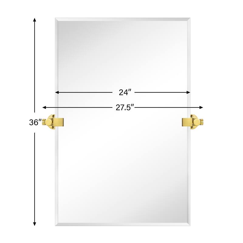 Nethery Rectangle Wall Mirror