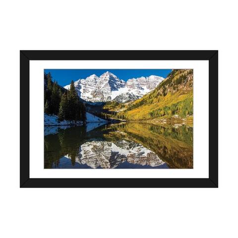 iCanvas "USA, Colorado, Maroon Bells" by George Theodore