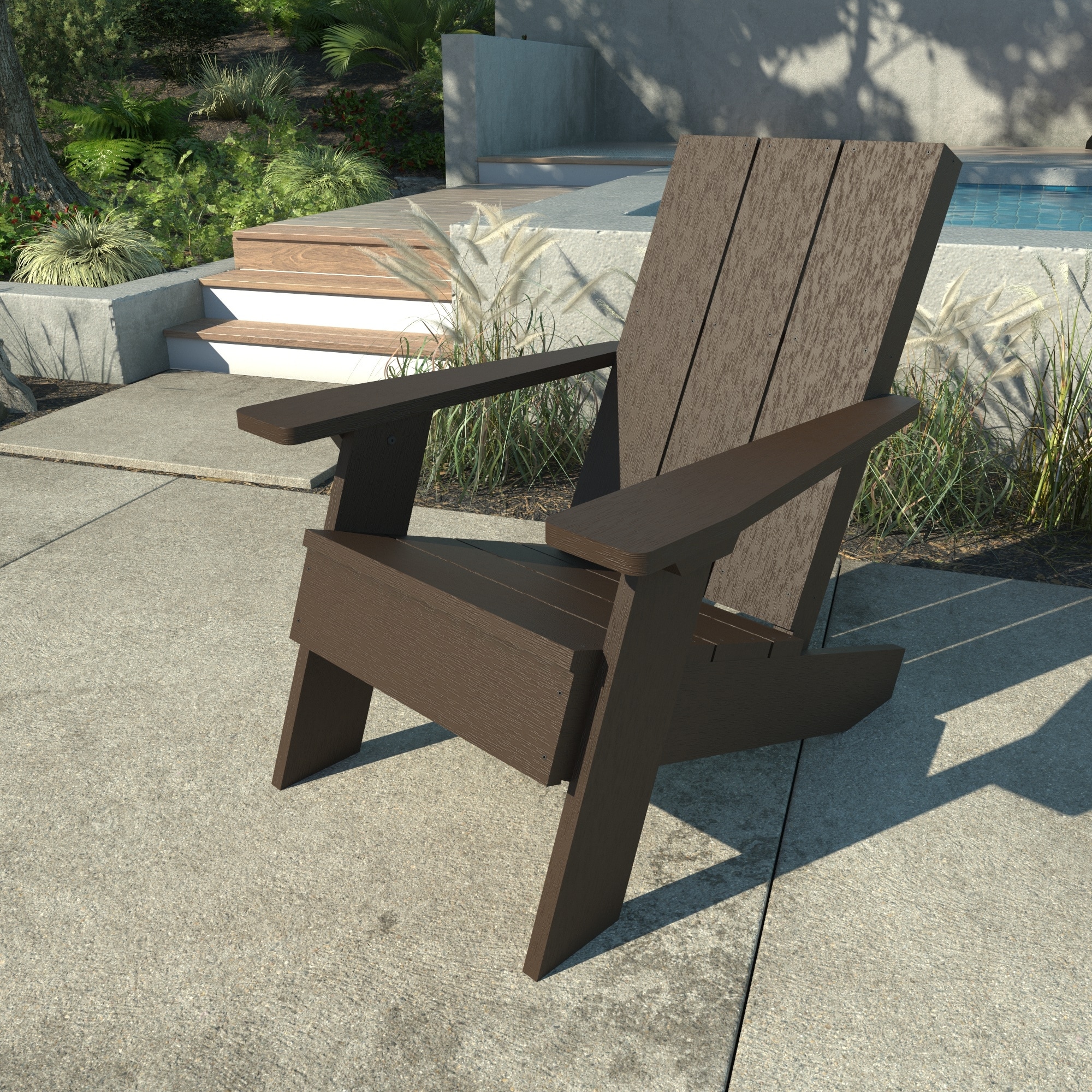 HIGHWOOOD Modern Adirondack Chair - Picture 24 of 35