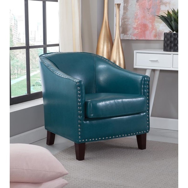 Giles Accent Chair with Nailhead Trim. Opens flyout.