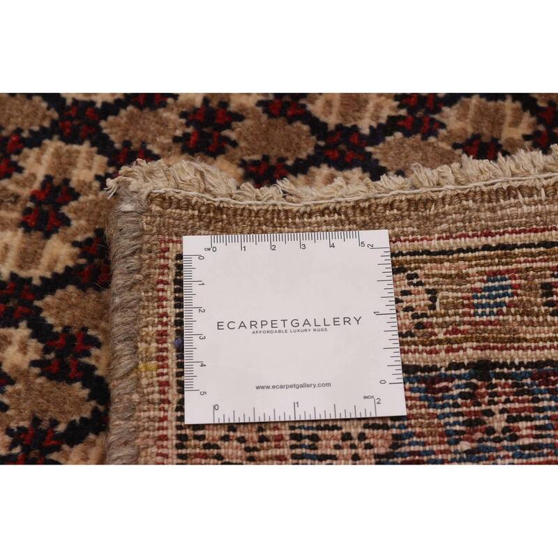 ECARPETGALLERY Hand-knotted Kayseri Vintage Brown Wool Rug - 5'2 x 7'10