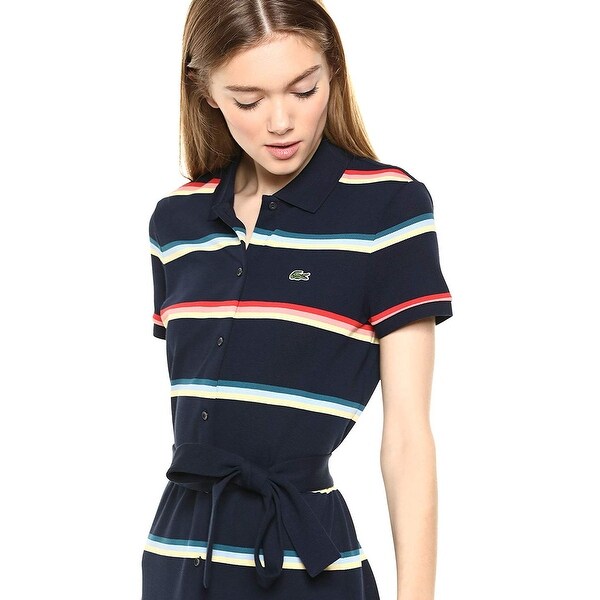 navy polo dress