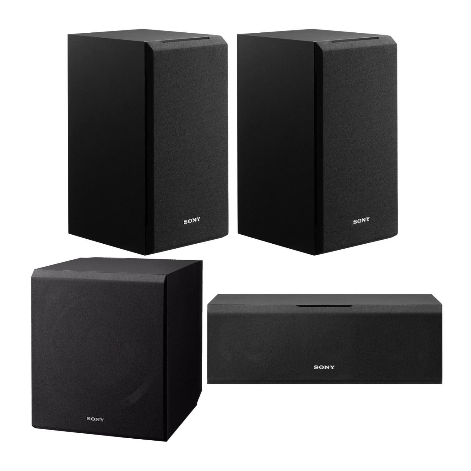 sony 3 piece speaker system
